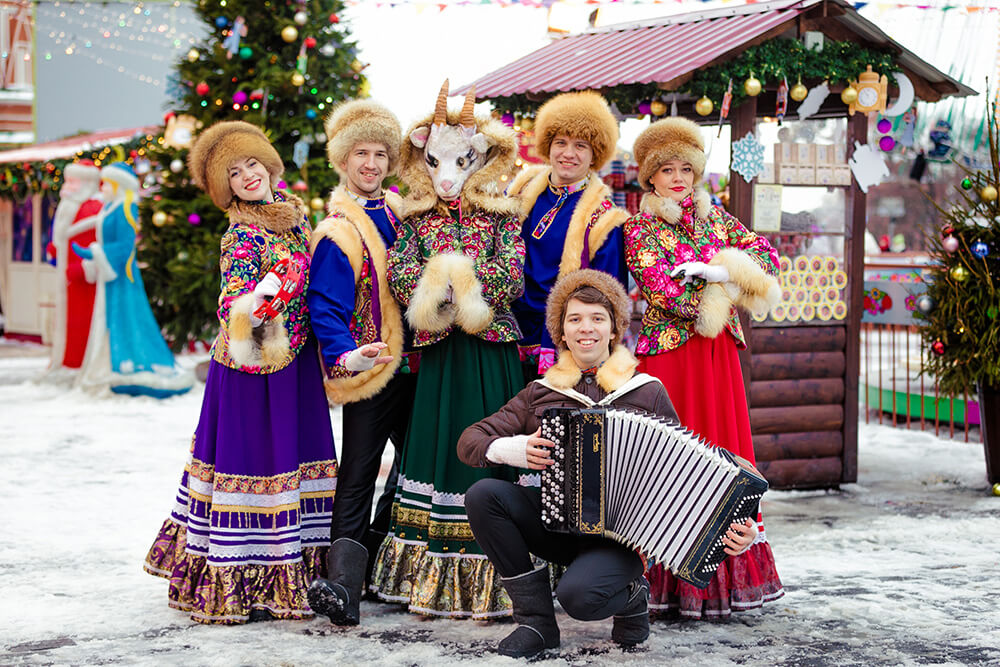 Выступление ансамбля